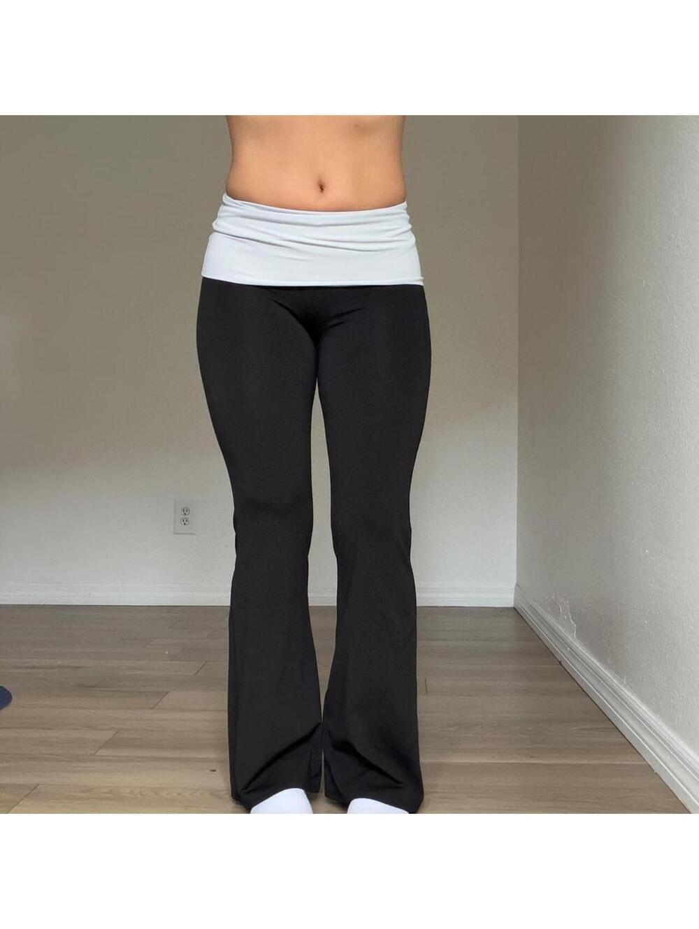 Y2K MCBLING YOGA PANTS - Picture 2 of 7